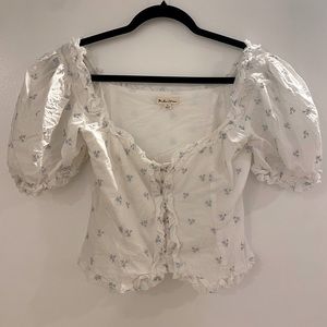 For Love and Lemons Floral Blouse